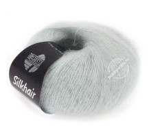 Lana Grossa Silkhair 041 Серебристо-серый