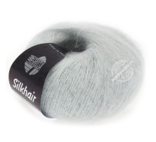 Lana Grossa Silkhair 041 Серебристо-серый