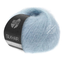 Lana Grossa Silkhair 042 Светло-голубой