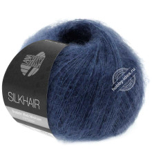 Lana Grossa Silkhair 043 Синий