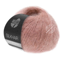 Lana Grossa Silkhair 074 Розовое дерево