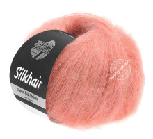Lana Grossa Silkhair 102 Лосось розовый