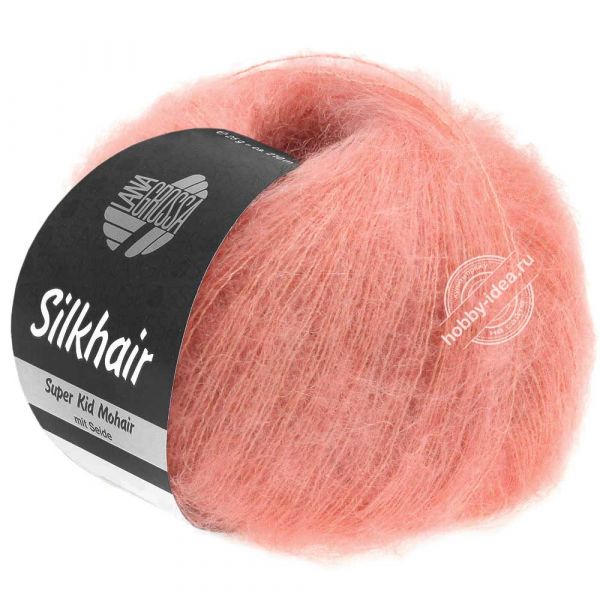 Lana Grossa Silkhair 102 Лосось розовый из категории Lana Grossa Silkhair