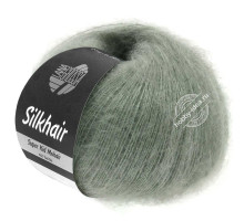Lana Grossa Silkhair 105 Серо-зеленый