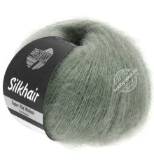 Lana Grossa Silkhair 105 Серо-зеленый