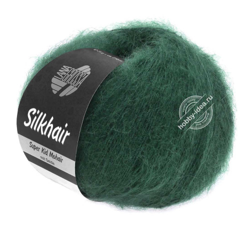 Lana Grossa Silkhair 110 Тёмно-зелёный