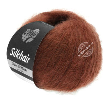 Lana Grossa Silkhair 114 Каштановый