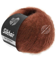 Lana Grossa Silkhair 114 Каштановый