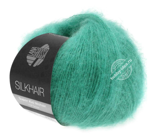 Lana Grossa Silkhair 120 Зелено-бирюзовый