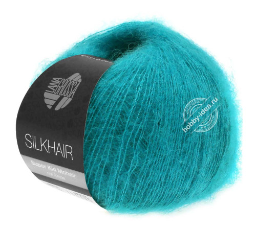 Lana Grossa Silkhair 121 Сине-зелённый