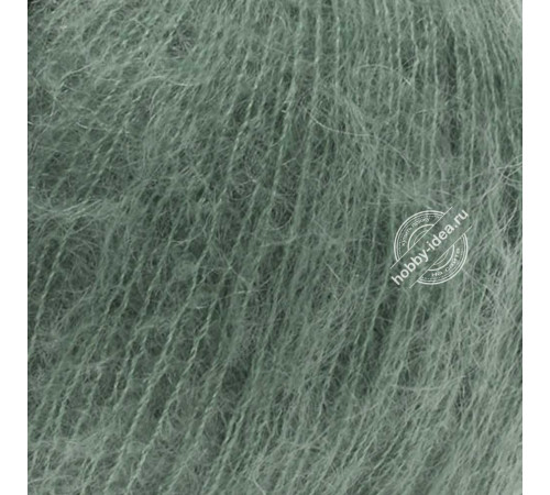Lana Grossa Silkhair 127 Мох зеленый