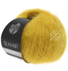 Lana Grossa Silkhair 128 Горчично-желтый