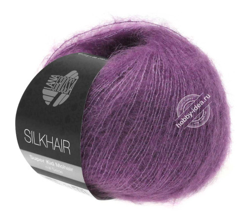 Lana Grossa Silkhair 129 Фиолетовый