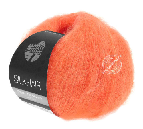 Lana Grossa Silkhair 130 Лосось красный