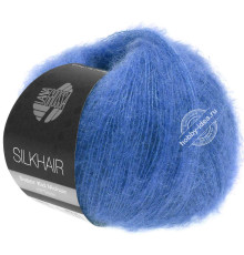 Lana Grossa Silkhair 133 Горечавки синий