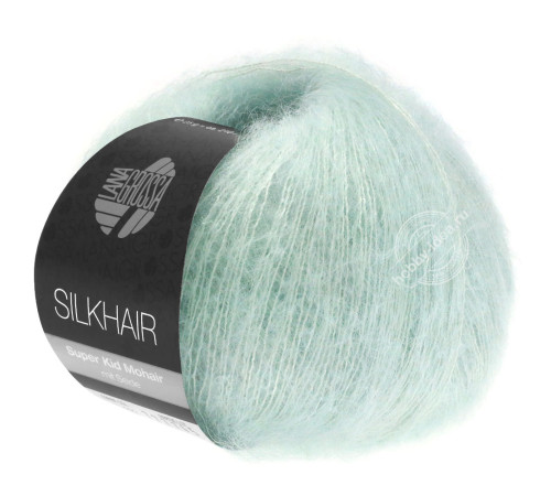 Lana Grossa Silkhair 134 Зеленый пастель