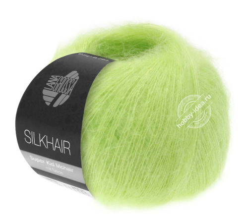 Lana Grossa Silkhair 141 Жёлто-зеленый