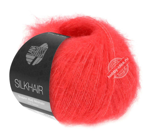Lana Grossa Silkhair 147 Красная клубника