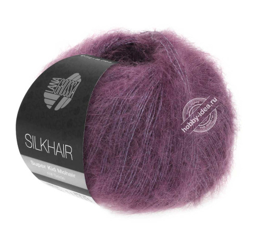 Lana Grossa Silkhair 149 Баклажановый