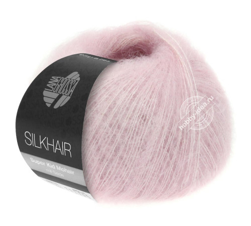 Lana Grossa Silkhair 150 Пастельная сирень