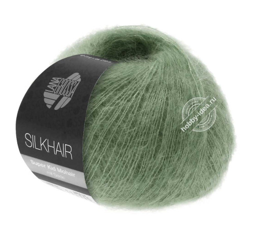 Lana Grossa Silkhair 154 Зелёный