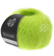 Lana Grossa Silkhair 157 Ярко-салатовый