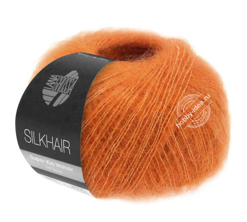 Lana Grossa Silkhair 161 Мандариновый