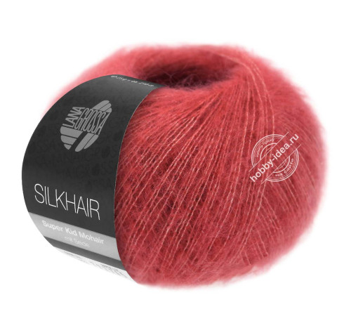 Lana Grossa Silkhair 164 Кирпично-красный
