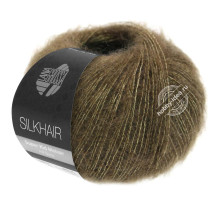Lana Grossa Silkhair 165 Оливково-коричневый