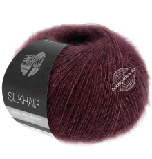 Lana Grossa Silkhair 177 Тёмно-красный