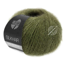 Lana Grossa Silkhair 178 Мягко темно зелёный