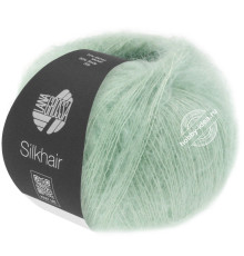 Lana Grossa Silkhair 186 Зеленый пастельный