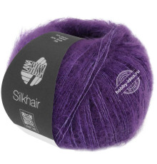 Lana Grossa Silkhair 193 Тёмно-фиолетовый