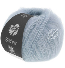 Lana Grossa Silkhair 196 Серо-голубой