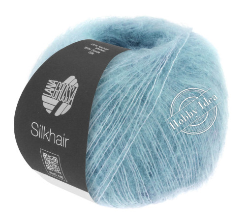 Lana Grossa Silkhair 201 Светло-голубой