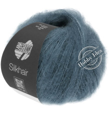 Lana Grossa Silkhair 202 Пыльный синий