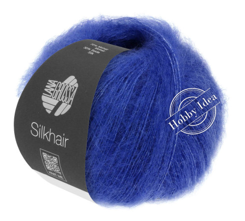 Lana Grossa Silkhair 205 Синие чернила