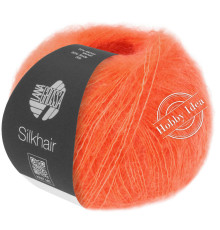 Lana Grossa Silkhair 207 Красно-оранжевый