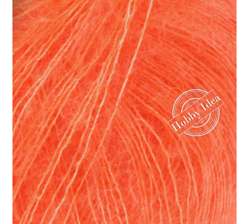 Lana Grossa Silkhair 207 Красно-оранжевый