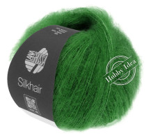 Lana Grossa Silkhair 210 Бутылочно-зелёный