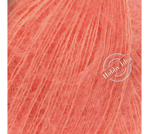 Lana Grossa Silkhair 212 Лососевый оранжевый