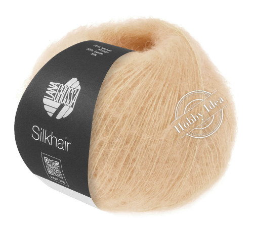 Lana Grossa Silkhair 213 Бежевая пудра