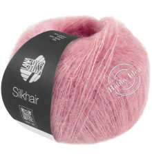 Lana Grossa Silkhair 214 Пыльный розовый