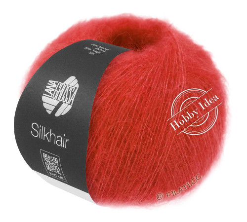 Lana Grossa Silkhair 215 Сочный оранжевый