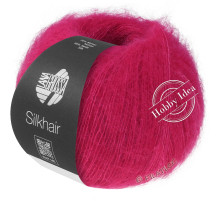 Lana Grossa Silkhair 224 Тёмно-розовый