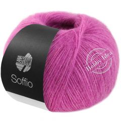 Lana Grossa Soffio 02 Ярко-розовый