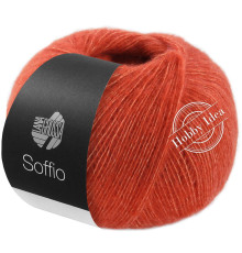 Lana Grossa Soffio 05 Ржаво-оранжевый