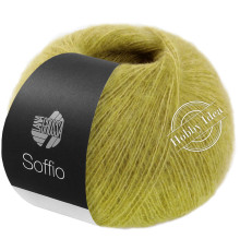 Lana Grossa Soffio 08 Ярко-зелёный