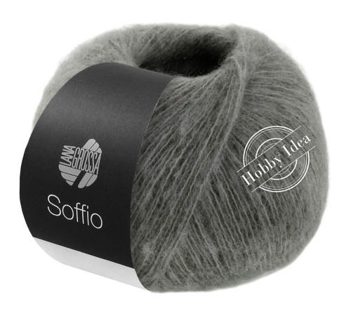 Lana Grossa Soffio 14 Тёмно-серый