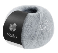 Lana Grossa Soffio 15 Светло-серый